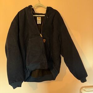VTG 2004 Carhartt Jacket in Midnight Blue Size 2XL